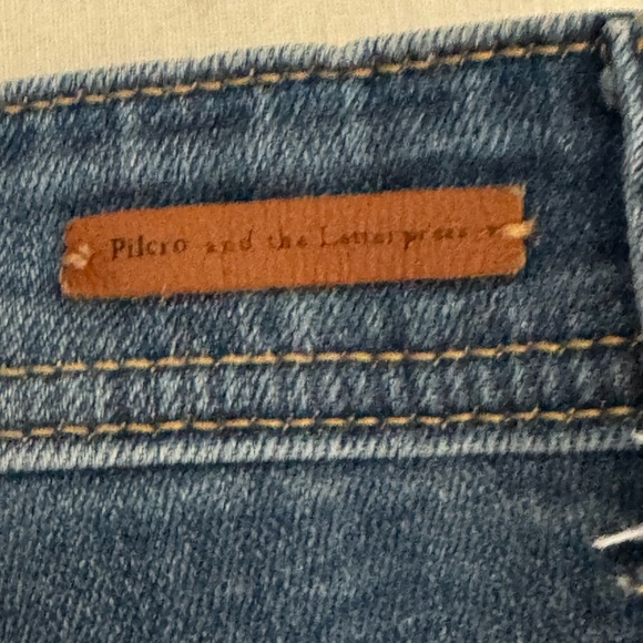 Anthropologie Pilcro and the Letterpress Mid-Rise Slim Boyfriend Jeans Size 25 - Picture 4 of 6